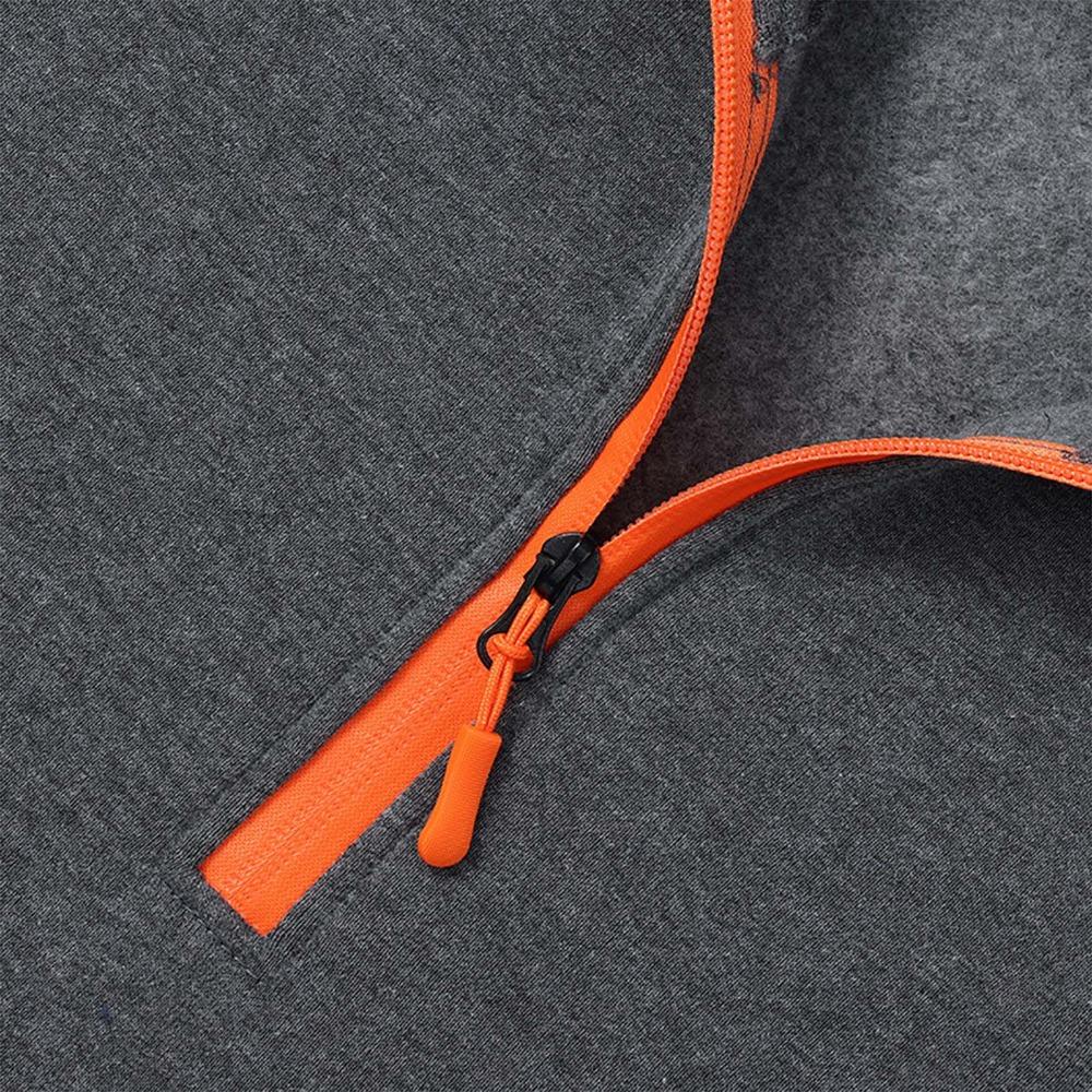 Masked Hooded Concert Merchandise with Harajuku Print Double Hood Zipper Sweater, Unisex Jacket