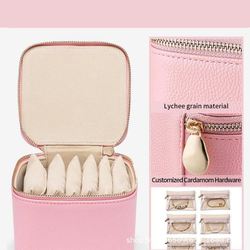 2025 Portable Jewelry Organizer: Travel Storage Bag for Earrings and Studs