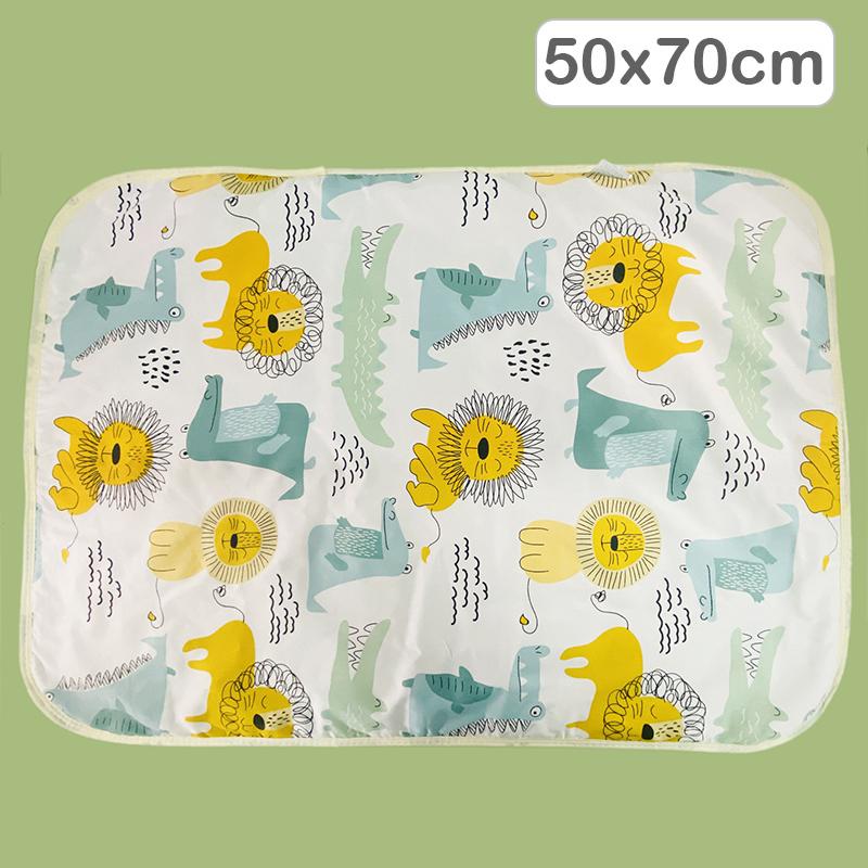 50x70cm Baby Changing Mat Infants Portable Foldable Washable Waterproof Mattress Children Game Floor Mats Reusable Diaper