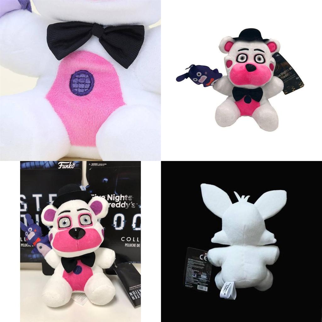 Fun And Educational Fnaf Five Nights At Freddy's Sister Location Plush Funtime Freddy With Bon Bon