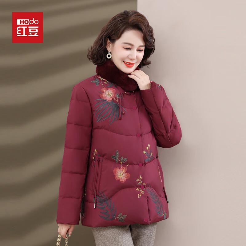 

Hodo Женская толстая зимняя куртка с утеплителем для женщин среднего возраста 5XL