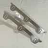2x Stainless Steel Stove Gap Covers Sturdy Oven Side Filler for Stovetop argent