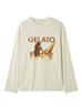 GELATO PIQUE [Homme] Rayon Gelato Bear Print Long T-Shirt Pmct255952