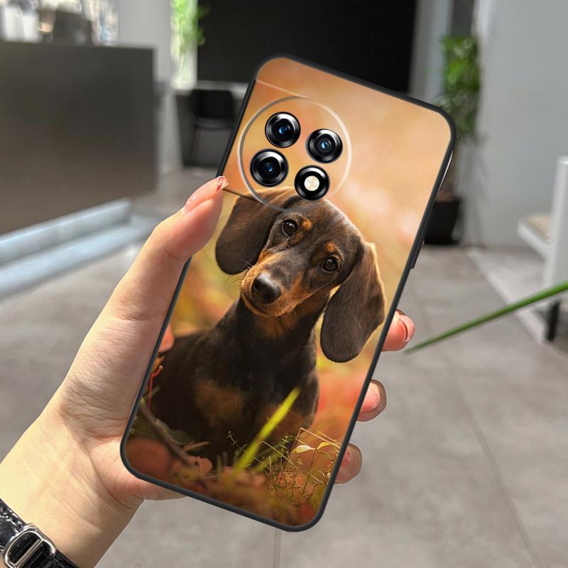 Dachshund Dog Case For OnePlus Nord N20 N30 CE 5 3 4 Lite OnePlus 15 13 12 11 10 Pro 10T 13T 13R 15R Cover