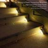 Warm Light Solar Step Lamp LED Outdoor Floor Light High Quality Stair Light  Garden Path