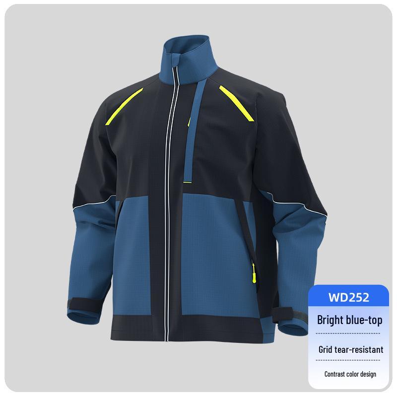 Tear-Resistant Men's Workwear: Durable, Wear-Resistant Clothing for Miners, Construction, and Electricians, Customizable for All Seasons.