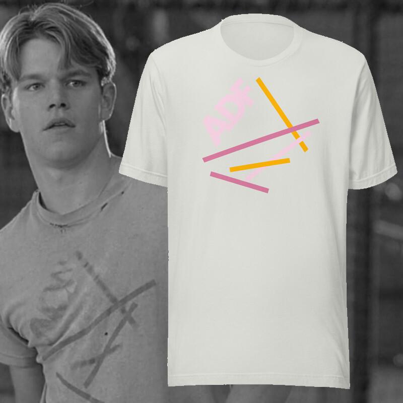 ADF 1986 Style Goodwill Hunting As Seen on Screen Tee Shirt Unisex tshirt Unisex T-Shirt Graphic Tee XXXL