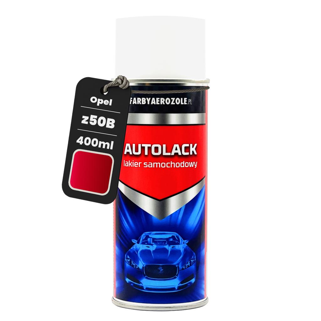 Opel Z50B Power Red car paint spray 400ml