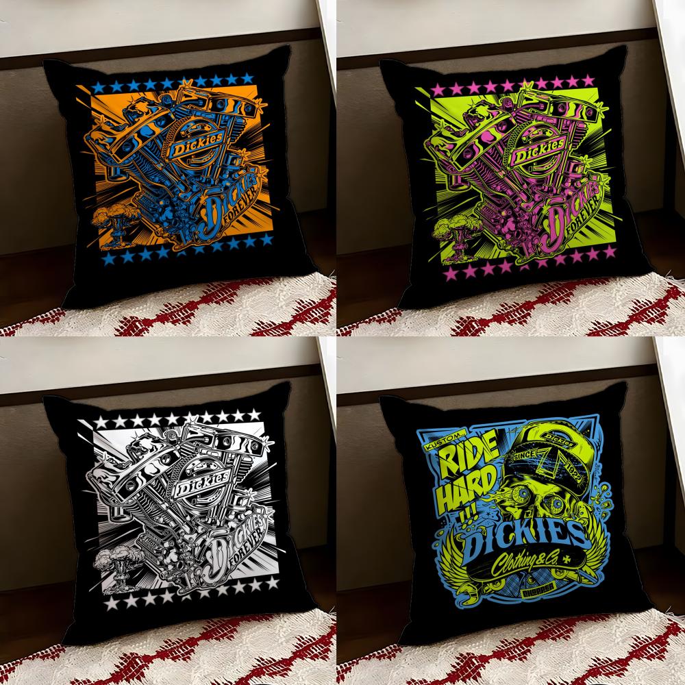 Luxury DDickiesS Cushion Cover Reversible Soft Durable Pillow Cover Home Car MultiScene Use for Daily Comfort
