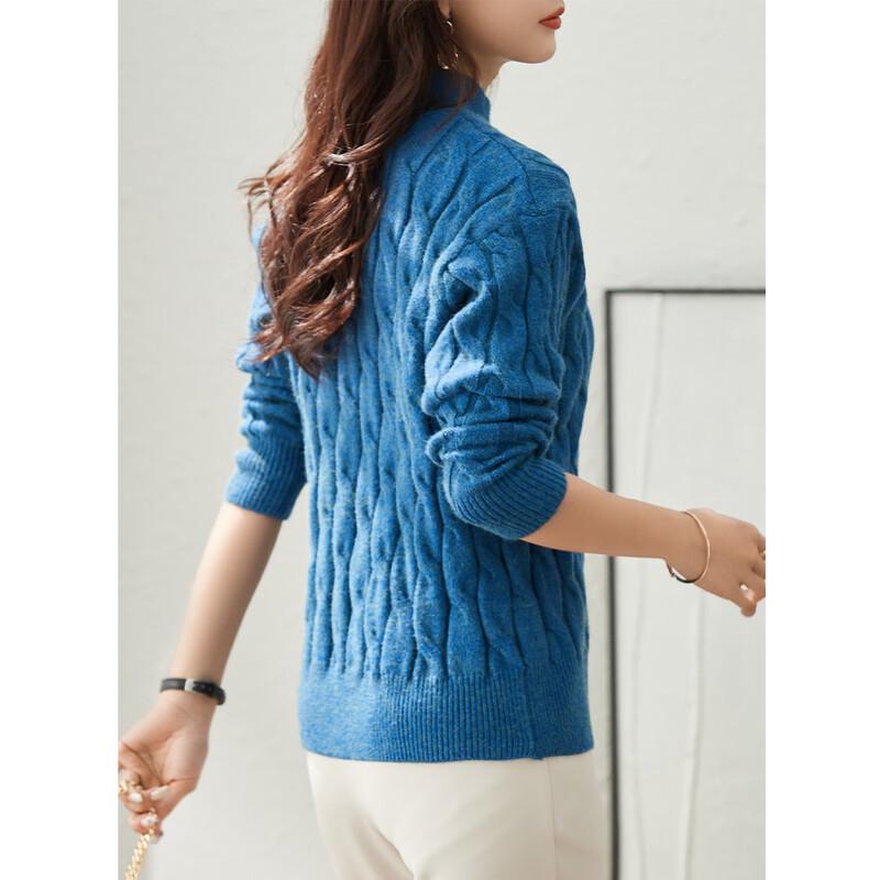 Firstview Women's Long-Sleeve Turtleneck Sweater