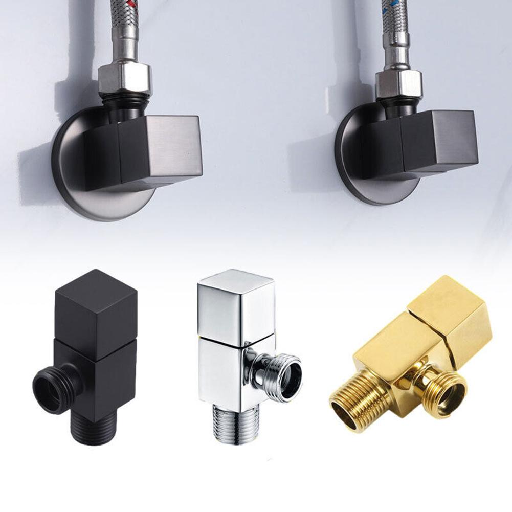 Male Thread Angle Valve For Bathroom Easy To Install Long Lifetime Long Service Life Quarter Turn Thickened Material