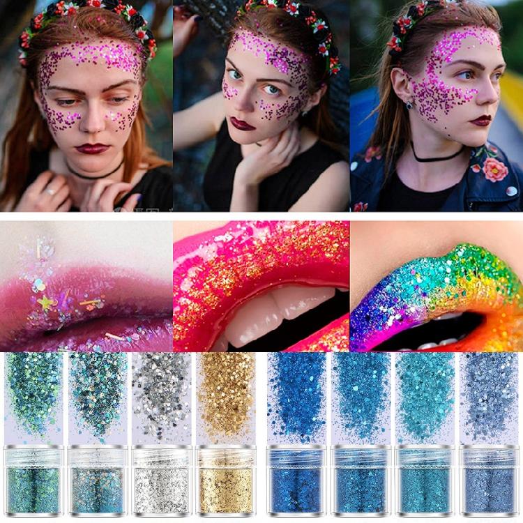 16 ColorsDIY Crafts Epoxy Resin Mold Filler Nail Art Decorations Crystal Sequins