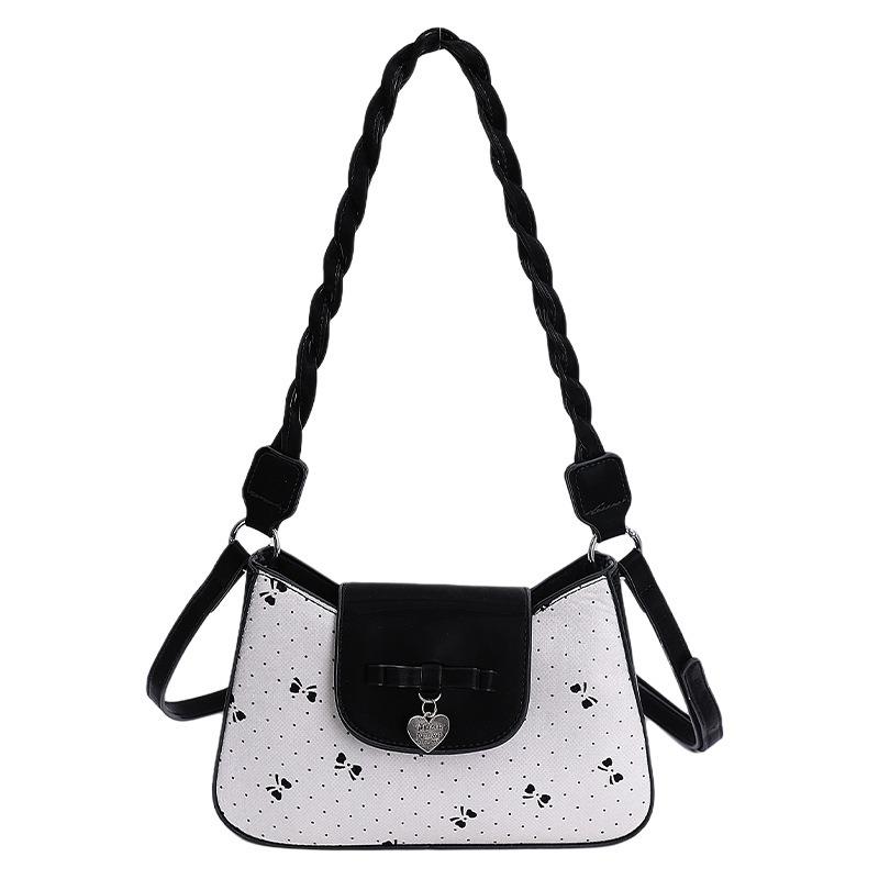 Tasche Damen neu rosa Schleife One-Shoulder Crossbody kleine Tasche Damen süß leicht Luxus Nische hoher Sinn