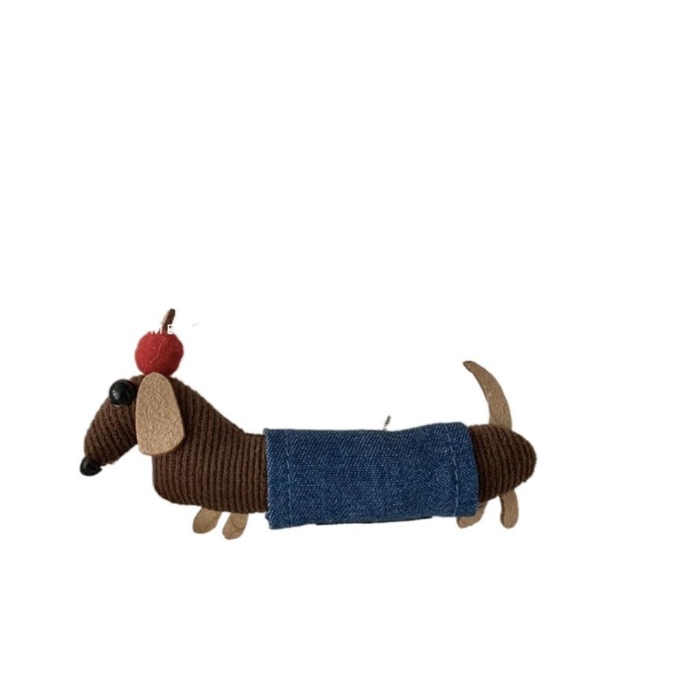 Puppy Dachshund Hairpin Cute Horsetail Holder Trendy Cartoon Shark Clip Headdress