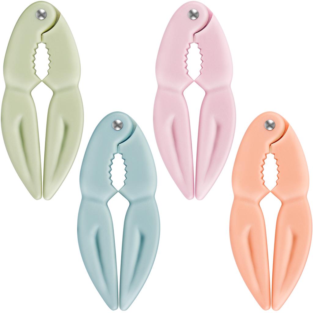 Stainless Steel Crab Tool Nut Cracker Crab Peel Shrimp Tool Lobster Clamp Pliers Clip Pick Set Seafood Tools Knives Accessories