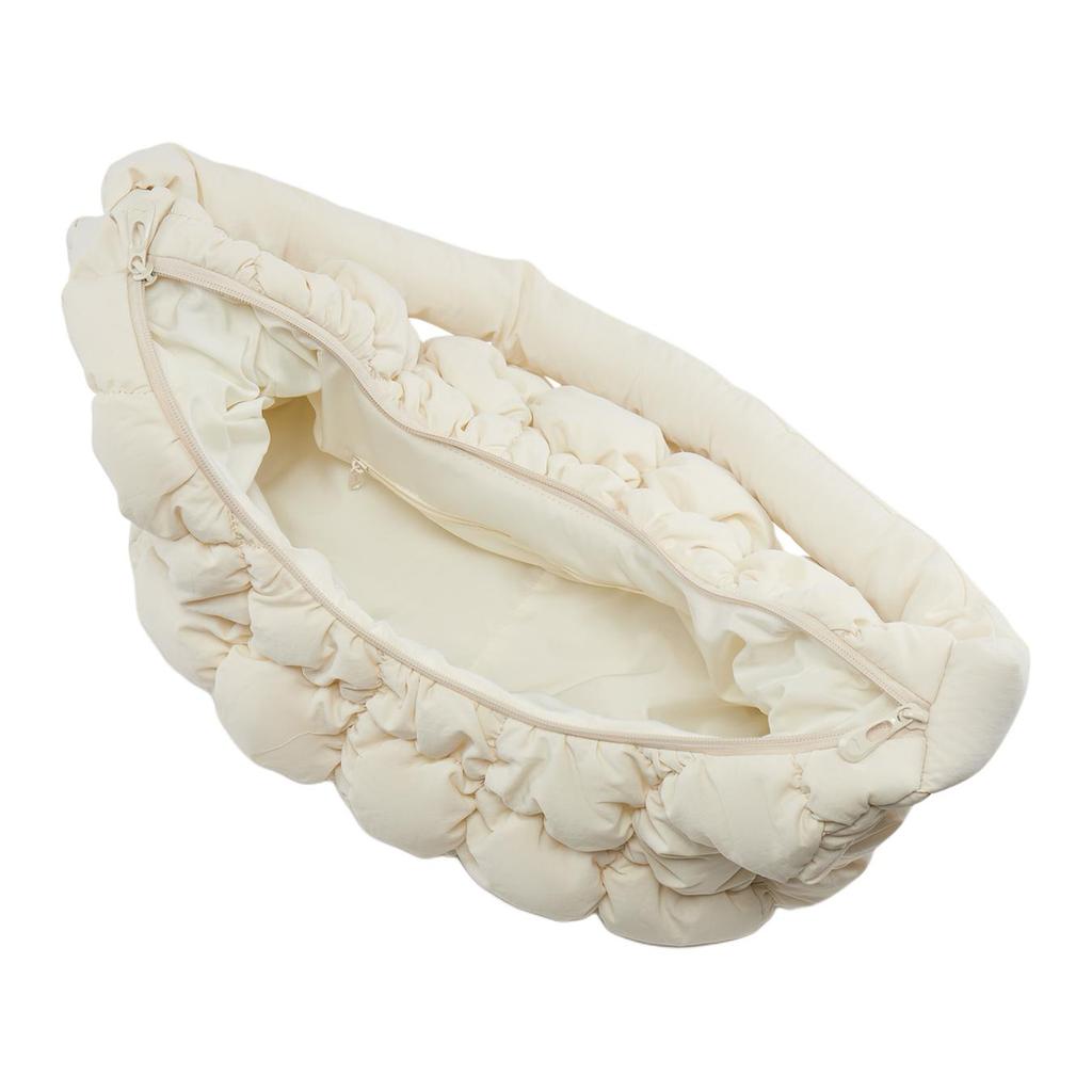 New LiNing Nylon Shoulder Bag, Crossbody Bag Regular Unisex Cream White ABDV367-2