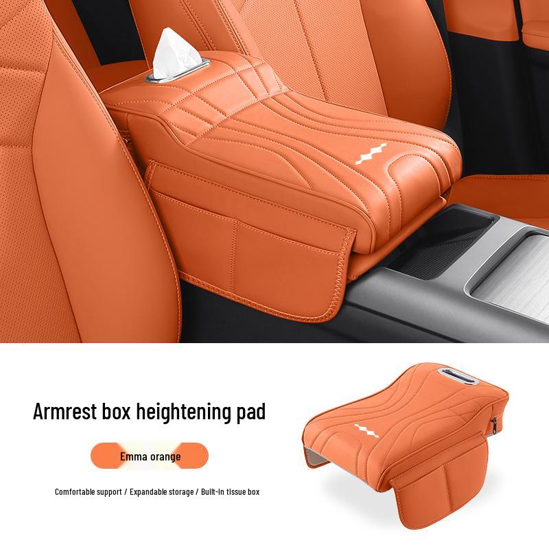 Equation Leopard 5-8 Car Armrest Heightening Pad - Right-Hand Elbow Support Central Pad