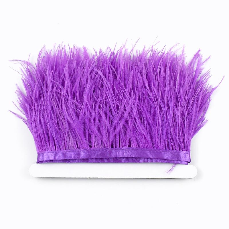 Feather2/5M 6cm Fringe Tassels for Skirt Latin Dress Feather Decorative Lace Trim Clothing Trimmings Fringes DIY Sewing Accessories