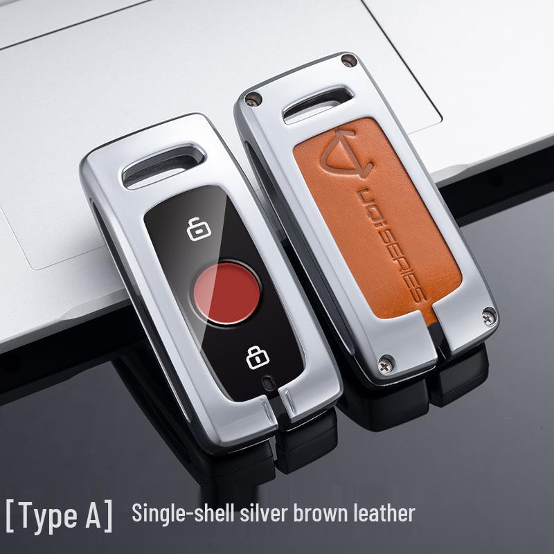 Housse de clé pour voiture électrique Niu - Coque de protection en métal pour N1S/M1 avec boucle US