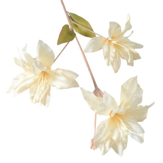 3 Heads Artifical Lily Flowers Full Blooms Fake Real Touch Flower Bouquets for Wedding Party Decor Home Table Centerpiece