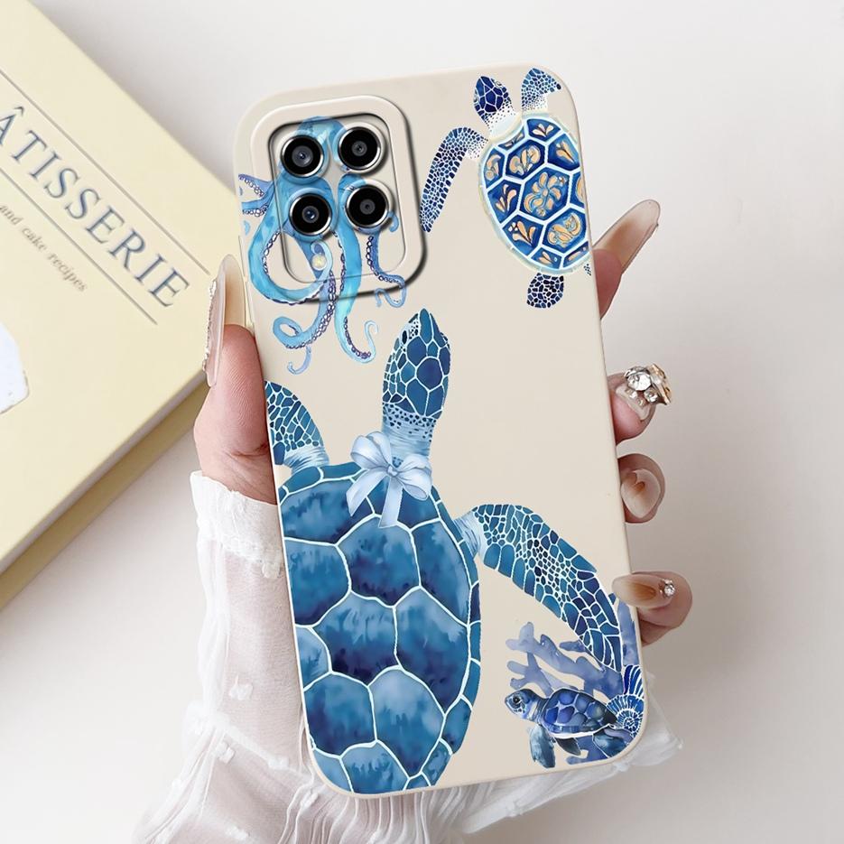 For Samsung Galaxy M33 5G Case SM-M336B Luxury Candy Painted Cover Soft TPU Phone Case For Samsung M33 M 53 Galaxy M53 5G Fundas