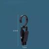 360° Rotation Plastic Clip Durable Multi-Purpose Hook Clothes Storage Clip Compact Design Space Management Curtain Clip