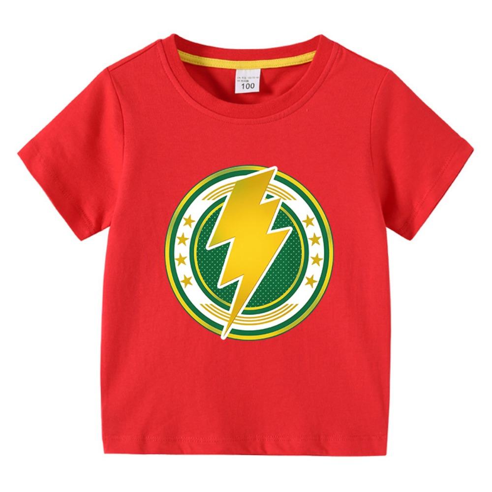 2026 Neues Kinder Jungen T-Shirt Sing Film Johnny Grafik T-Shirt Kurzarm Rundhals Freizeit Sommerkleidung für Kinder