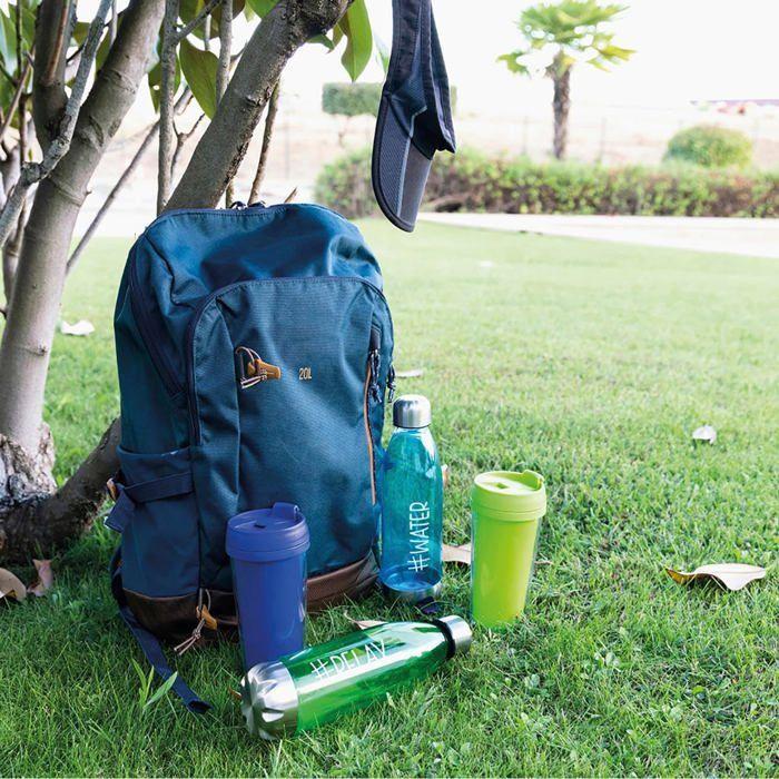 Bouteille à visser - Quid - 7829012 - Bleu - Réutilisable - 750 ml