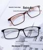 Korean Fashion Men's Minimalist Ultralight Square Prescription Eyewear - TR90 Frames