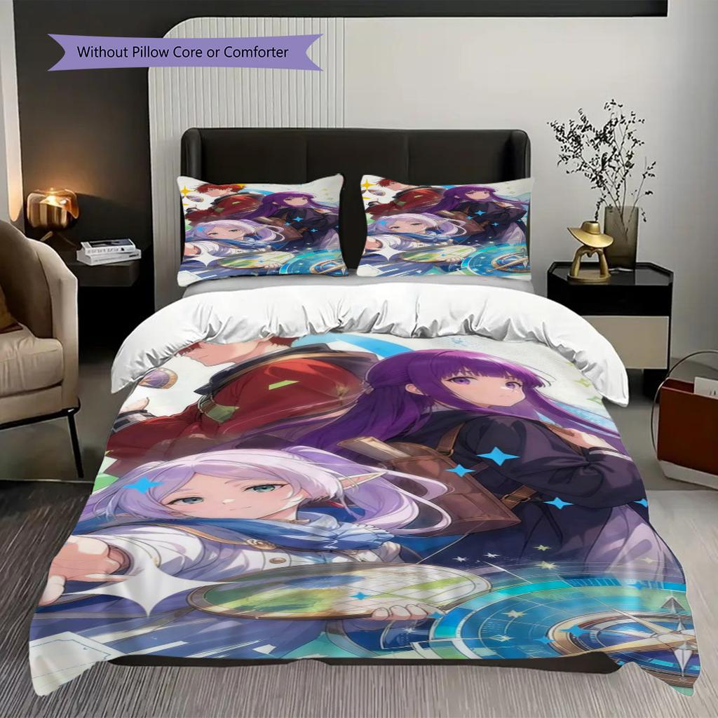 Beyond Journey'S End Threepiece Set 1 Duvet Cover 2 Pillowcase Without Core Soft And Comfortable Duvet Cover And Pillowcase Gift
