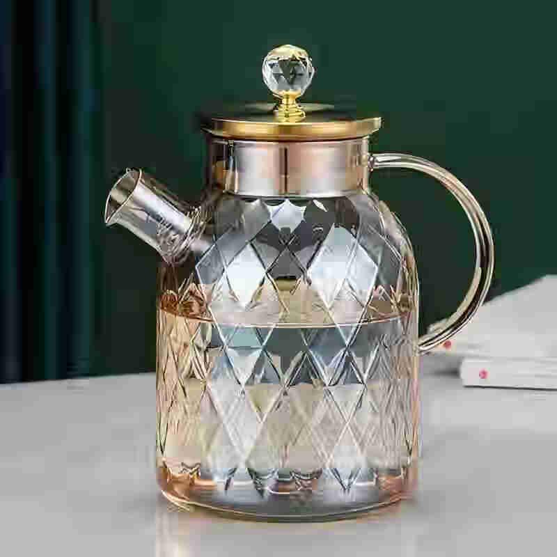 Shangqi High Borosilicate Glass Water Pitcher