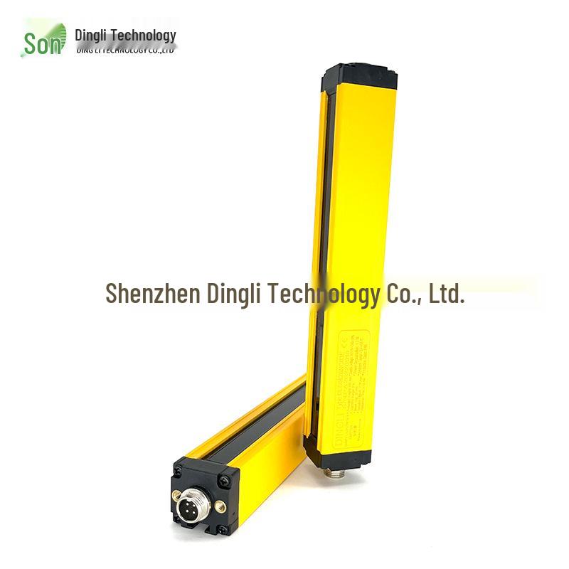Universal Safety Light Curtain Sensor: Infrared Through-Beam Detector for Punching and Riveting Machines