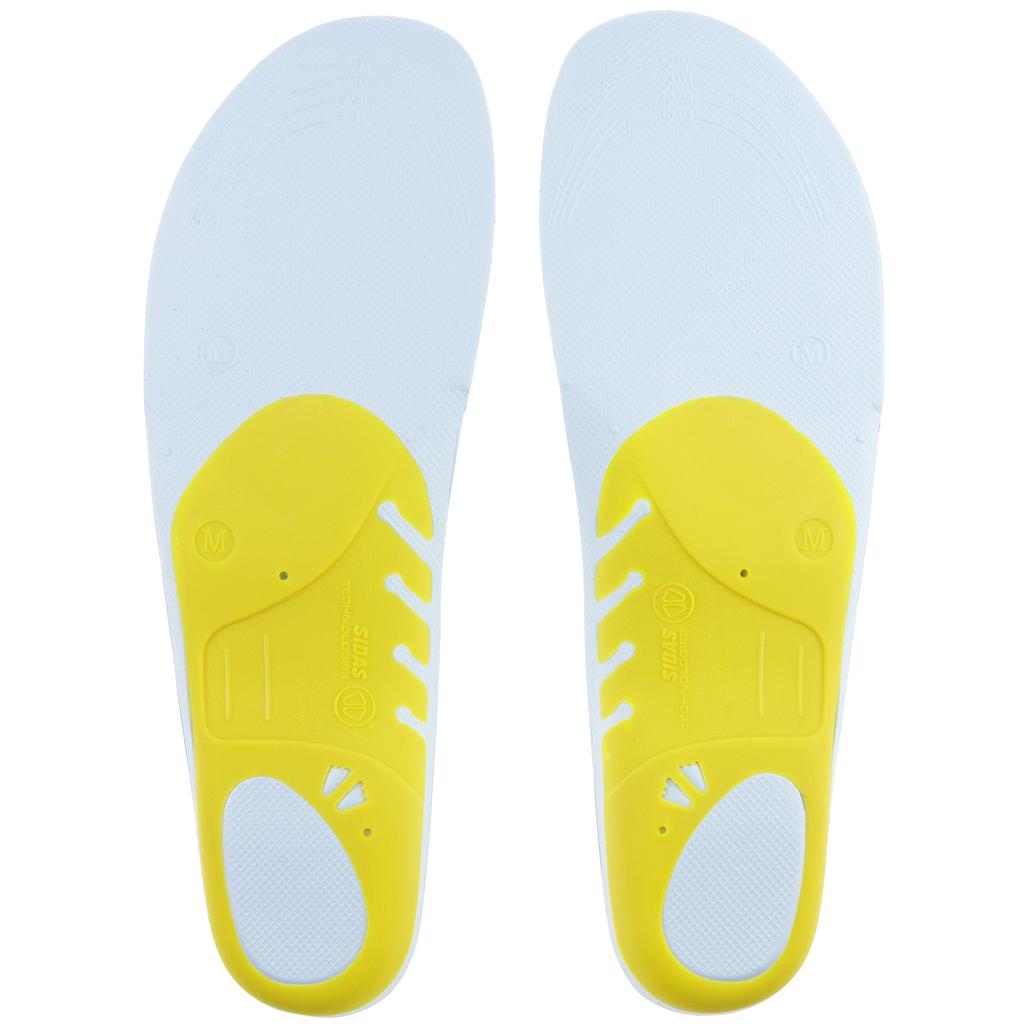 SIDAS Walk Slim 3D Insoles for Business Sneakers, Medium, Black (Sizes 25.0cm-26.5cm)