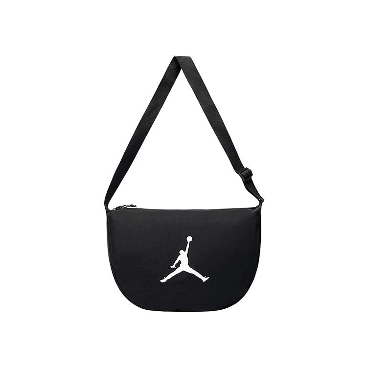 Jordan 22.5L Large Capacity Air  Logo Nylon Shoulder Bag Unisex bags Black JD2623077AD-002 Black