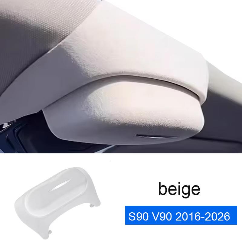 Para Volvo XC60 XC90 S60 S90 V90 estuche para gafas de coche 2018-2026 clip para gafas de techo almacenamiento de gafas de sol interior