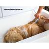 Dog Shower Attachment Set for Pet Bathing and Dog Washing-Dog Shower Sprayer Kit with Hand Held Shower Head and Water Hose and Shower Arm Diverter