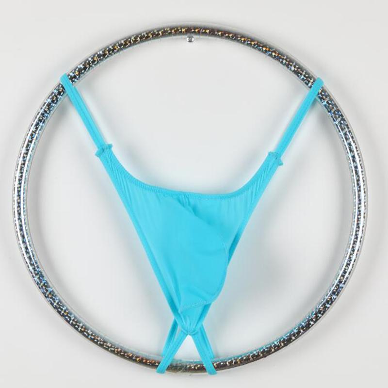 Men Sexy Briefs Ice Silk Breathable Underwear Underpants Bulge Pouch Shorts Panties