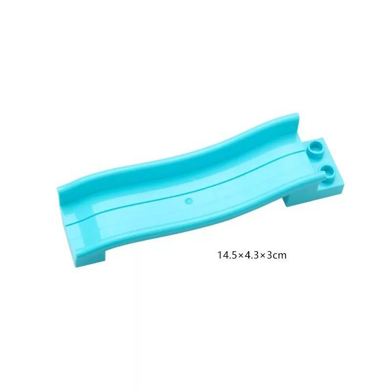 Compatible With Large Particles Building Block Car Track Bulk Parts Track Slide Accessories Children'S Educational Toys