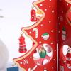 Wooden Christmas Tree 3D DIY Small Christmas Tree with Creative Miniature Ornaments Table Desk Decoration for Christmas Tree Decoration