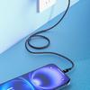 PD100W Charging USB C Cable Type C To Type C 1M Fast Charging Wire Nylon Braided For Mobile Devices