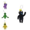 High-quality Plush Toy Keychain With Cute Rainbow Friends Design For Kids And Adults