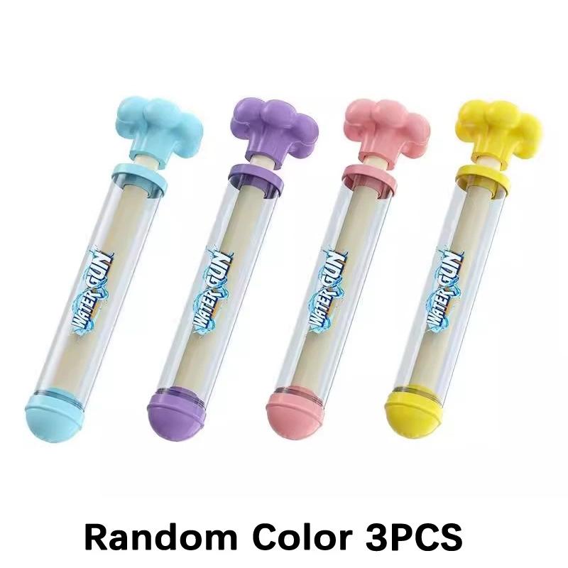 Pusher Type Fireworks Spray Water Gun Outdoor Splash Games For Summer Pool Activities Water Fights Interactive Water Spray Toys