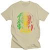 Rasta Lion Graphic Tee for Unisex Pure Cotton Breathable Short Sleeve T-Shirt Jamaican Pride Casual Top