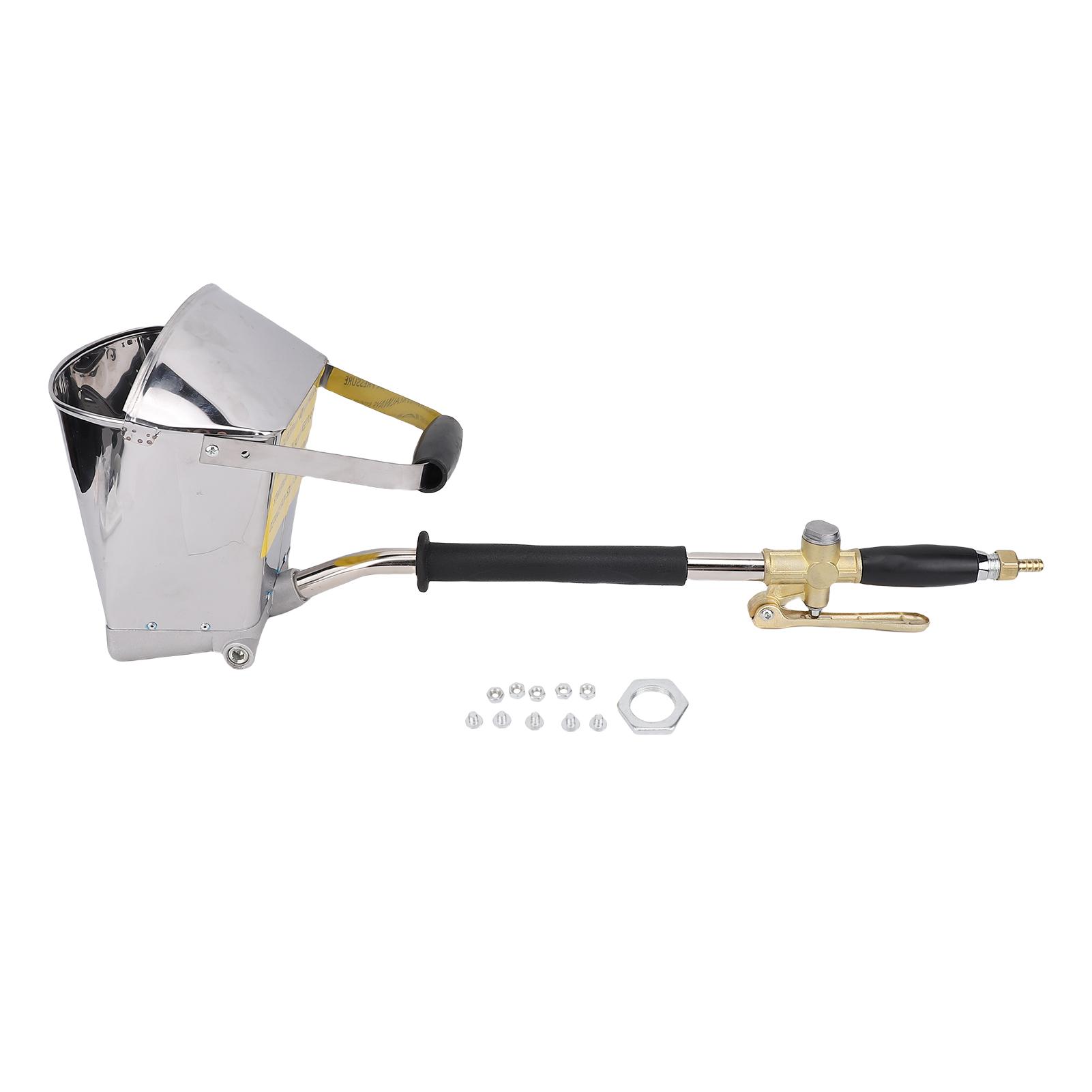 

Cement Mortar Sprayer Cement Mortar Sprayer Pneumatic Cement Stucco Gun Plaster Automatic Air Painting Tool 3.5L Mortar Sprayer