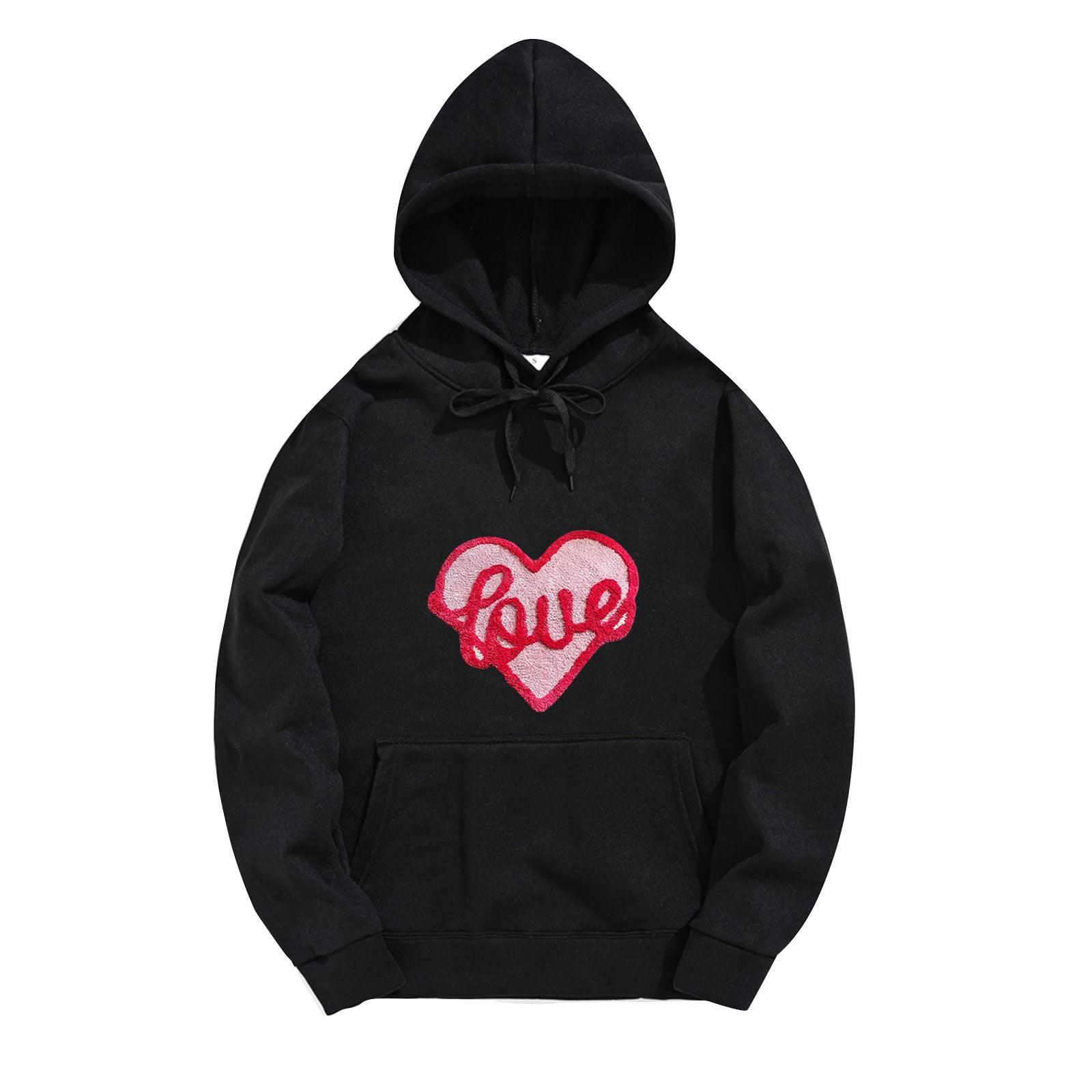 Спортивный костюм с капюшоном унисекс одежда для бега пуловер с длинными рукавами толстовка с капюшоном L чёрный 1845₽