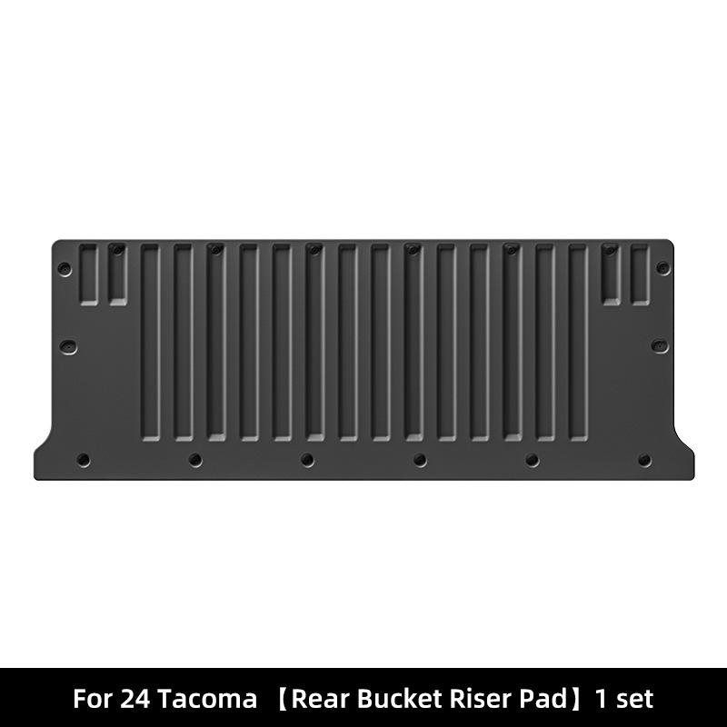 Stain-Resistant TPE Floor & Rear Bed Mats for 2004-2024 Toyota Tacoma