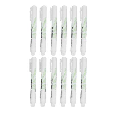 12 Stück Markierstifte DIY Feine Spitze Schnelltrocknend Weißer Zeichenstift Tafelmarker