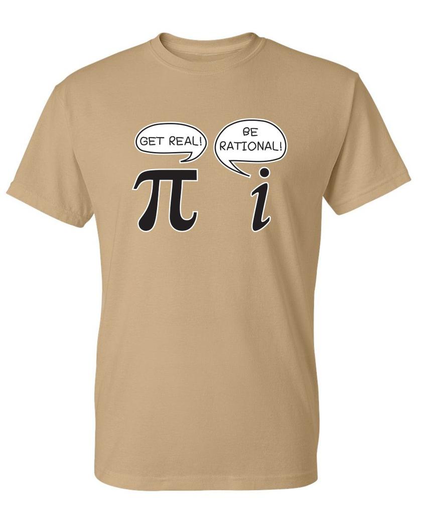 Buď realistický, buď racionální Pí Vtipné Matematický geek Sarkastické Pro dospělé Novinka Vtipné tričko