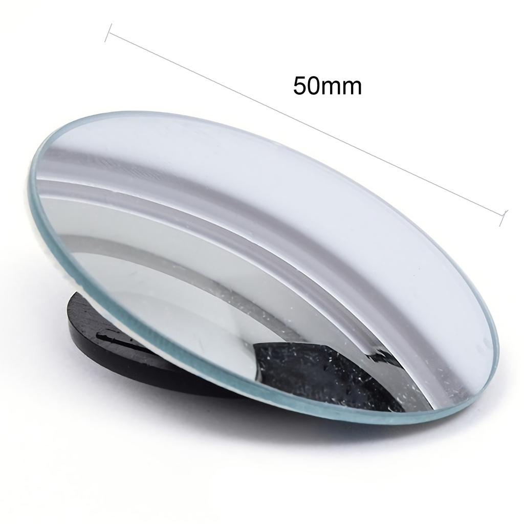 Car Outside Mirror Blind Spot Auxiliary Mirror Rear View Convex Wide Angle Parking Reversing Rearview Rimless Mirrors