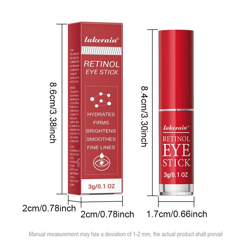 Lakerain Retosol Eye Cream Stick To The Eye Bag for å forbedre mørke sirkler øyekrem